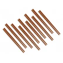 WESTCRAFT Essstäbchen Holz 25 cm 10 Paar