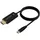 AISENS USB-C auf HDMI 2.1 Konverterkabel 2 m Schwarz