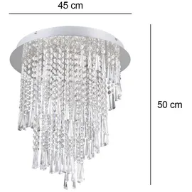 meine wunschleuchte LED Deckenleuchte 1 transparent Ø 45 cm