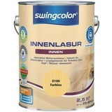 swingcolor Holzlasur Innenlasur  (Farblos, 2,5 l, Seidenmatt)