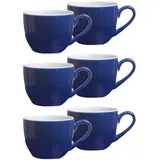 Ritzenhoff & Breker Espressotassen, Doppio 80 ml 6er Set