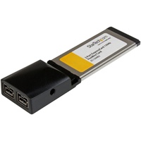 Startech StarTech.com 2 Port IEEE-1394 FireWire ExpressCard Schnittstellenkarte/Adapter
