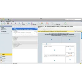 Microsoft Office Home & Business 2011 ESD DE Mac