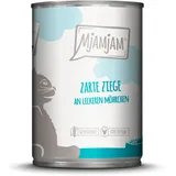 MjAMjAM 6 x 400 g - zarte Ziege an leckeren Möhrchen