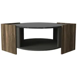 moebel17 Marbel Braun Walnuss 75 x 40 x 75 cm