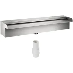 VEVOR Schwalldusche Poolfontäne Wasserfall 11,8x4,5x3,1 Poolbrunnen 1,3 Wasserfontäne 0,87 Dekoration Gartenteich