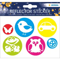 HERMA reflektierende Aufkleber Kreise mit Bild