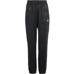ADIDAS Kinder Hose Brand Love Debossed Kids, BLACK/GOLDMT, 140