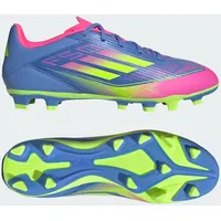 Adidas F50 Club FG/MG Fußballschuh BLAU|HELLGELB|rosa 44 2/3