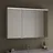 120 cm weiß hochglanz