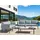 Beliani Lounge Set 5-tlg. Schwarz