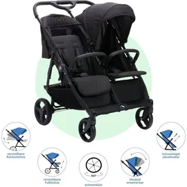 fillikid Duo schwarz melange