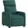 vidaXL Massagesessel Dunkelgrün Stoff 146 x 76,5 x 0 cm Grün mit Fernbedienung