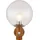 GLOBO Außenleuchte Aluminium 250 x 370 mm mit Bewegungsmelder grau