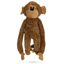 beeztees Affe Vik 40 cm Braun