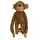 beeztees Affe Vik 40 cm Braun