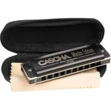 Cascha HH 1630 Mundharmonika diatonisch, Blasinstrumente, Schwarz