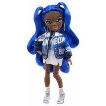 MGA Entertainment Rainbow High Core Fashion Doll Coco Vanderbalt - Kobaltblaue Puppe - Inkl. 2 Mix & Match Designer-Outfits und Accessoires - Für Sammler und Kinder von 6-12 Jahren