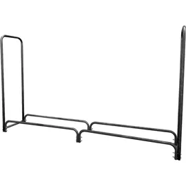 Norma Kaminholzregal Stahl 200 x 36 x 116 cm Schwarz