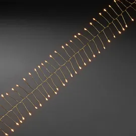 Konstsmide LED Lichterkette 2 m goldfarbener Draht