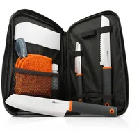 GSI Outdoors Santoku Messerset 15,2 cm 1-tlg. Schwarz/Orange/Mehrfarbig