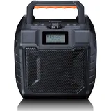 Lenco ODR-160GY - Leistungsstarkes tragbares outdoor DAB+/FM Radio mit Bluetooth