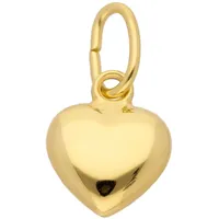 Ketten-Anhänger ADELIA ́S "585 Gold Anhänger Herz", gold, Schmuckanhänger, Damen, Gelbgold 585, Goldschmuck für Damen