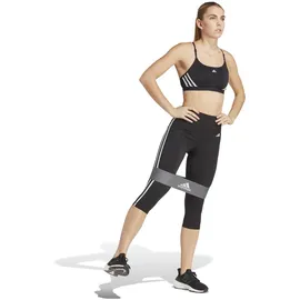 adidas Train Essentials 3-Streifen High-Waisted 3/4-Leggings Black XS