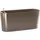 LECHUZA Delta 20 Komplettset 40 x 15 x 18 cm taupe hochglanz