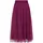Zero Midirock Damen Lila 34