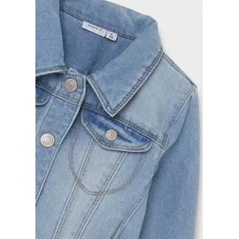 NAME IT Mädchen Nkfstar Dnm Jacket 2210-sr Noos Jacke, Light Blue Denim, 122