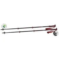 Komperdell Carbon EVO Zero Compact Trekkingstöcke (Größe 90-120cm, rot)