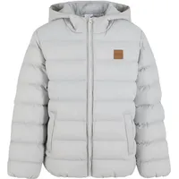 URBAN CLASSICS Basic Bubble Daunenjacke Wolf Grey 158-164 cm