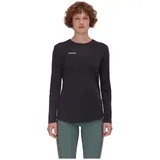 Mammut Tree Wool Fl Langarm-t-shirt - Black - S