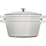 Staub Cocotte Kochtopfset 2-tlg. weiß