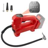 TPDL Akku Autokompressor für Einhell Power X-Change 18 Volt Akku mit LED Lampe, Kabellos Luftpumpe Automatisch Stop 160PSI Kompressor, Akku Elektrische UniversalPump für Fahrrad/Auto/Ball