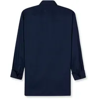 Olymp Businesshemd OLYMP "OLYMP Luxor, modern fit, New Kent", Herren, Gr. 43, Normaler Arm, marine, 100% Baumwolle, Hemden