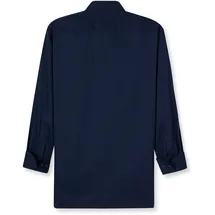 Olymp Businesshemd OLYMP "OLYMP Luxor, modern fit, New Kent", Herren, Gr. 43, Normaler Arm, marine, 100% Baumwolle, Hemden
