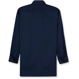 Olymp Businesshemd OLYMP "OLYMP Luxor, modern fit, New Kent", Herren, Gr. 43, Normaler Arm, marine, 100% Baumwolle, Hemden