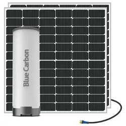 Blue Carbon PCM 4KW PV Raumheizung inkl. 2x PV Module