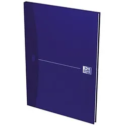 OXFORD Notizbuch Office Book DIN A4 liniert, blau Hardcover 192 Seiten