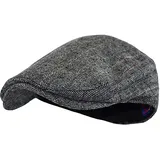 Asalinao Barett Cap Herren Damen Schiebermütze Schirmmütze Newsboy Flat Cap Baskenmütze Stil Kostüm Accessoires Sport Flatcap Schiebermütze Damen Herren Flache Mütze mit Schirm (C) - Einheitsgröße