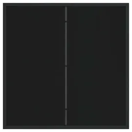 vidaXL Garten Essgruppe 5 pcs Schwarz Textilene und Stahl