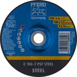 Schruppscheibe A30PPS 178x7,2mm gekr.