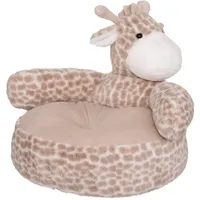 Atmosphera - Kindersessel Giraffe - grau - Grau