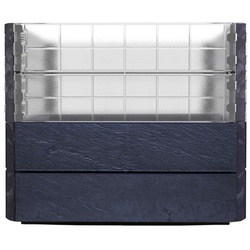 GARANTIA Hochbeet »Ergo Quadro Turbo L 75«, Stone, inkl. FLORA - grau