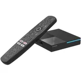 Strong - 4K UHD Android TV Streaming Box - Leap-S3 Pro - Wi-Fi 6 1200 Mbps - Chromecast Built-in - Kompatibel mit Google Sprachsteuerung - Dolby Atmos & Dolby Vision - 32 GB Flash-Speiche