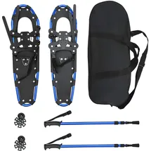 vidaXL Schneeschuhe Blau 30