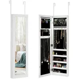 Costway Schmuckschrank mit LED Leuchten,