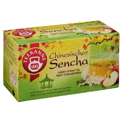 TEEKANNE Grüntee Chinesischer Sencha 20 Stück Tassenportion Papierkuvert